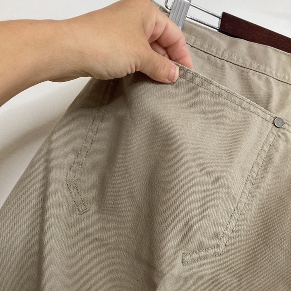 Patagonia Pants Mens 32 x 29 Beige Straight Leg Organic Cotton Canvas Workwear - Picture 8 of 13